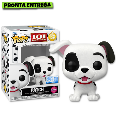 Funko Pop! 101 Dalmatians - Patch 1684 Flocked
