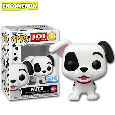 PRÉ-VENDA: Funko Pop! 101 Dalmatians - Patch 1684 Flocked