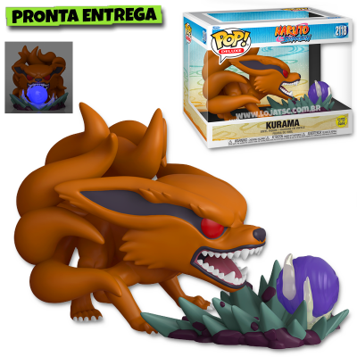 Funko Pop! Deluxe Naruto Shippuden - Kurama 2118 GITD