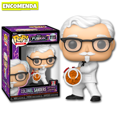 PRÉ-VENDA: Funko Pop! Games Fusion - Colonel Sanders with Nugget Launcher 1115
