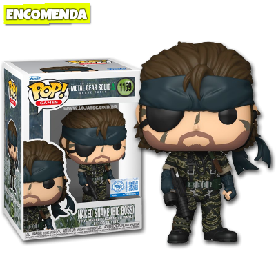 PRÉ-VENDA: Funko Pop! Games: Metal Gear - Naked Snake (Big Boss) 1159