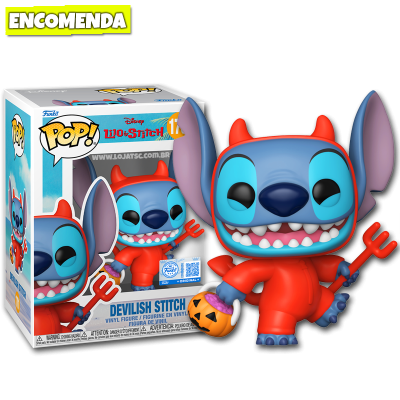 PRÉ-VENDA: Funko Pop! Lilo & Stitch - Devilish Stitch 1701