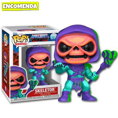 PRÉ-VENDA: Funko Pop! Masters of the Universe - Skeletor (Retro Neon) 1776