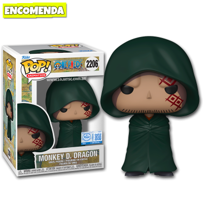 PRÉ-VENDA: Funko Pop! One Piece - Monkey D. Dragon 2206