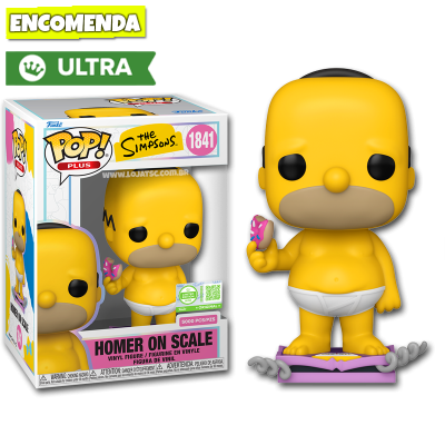 PRÉ-VENDA: Funko Pop! Plus The Simpsons - Homer on Scale 1841