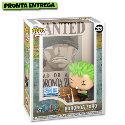 Funko Pop! Poster One Piece - Roronoa Zoro 2124