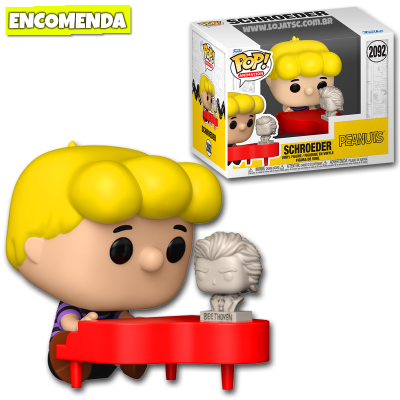 PRÉ-VENDA: Funko Pop! Premium Peanuts - Schroeder 2092