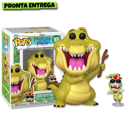 Funko Pop! Princess and the Frog - Louis with Raymond 1670