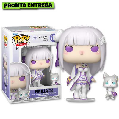 Funko Pop! RE: Zero - Starting Life in Another World - Emilia with Puck 2112