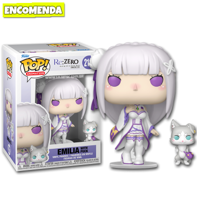 Funko Pop! RE: Zero - Starting Life in Another World - Emilia with Puck 2112