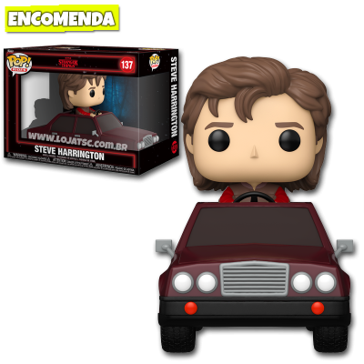 PRÉ-VENDA: Funko Pop! Rides Deluxe Stranger Things 5 - Steve Harrington 137