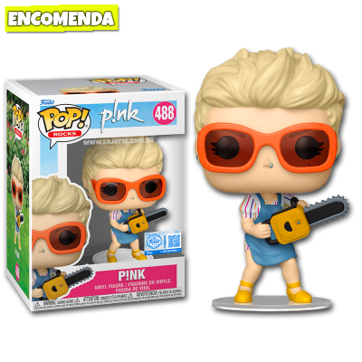 PRÉ-VENDA: Funko Pop! Rocks Pink 488