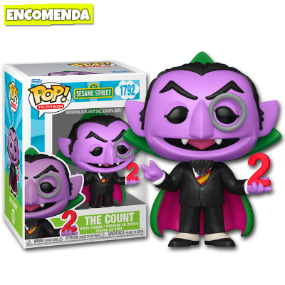 PRÉ-VENDA: Funko Pop! Sesame Street - The Count 1792