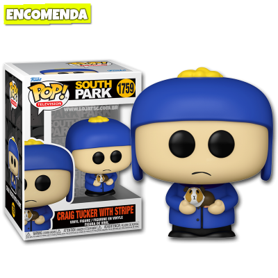 PRÉ-VENDA: Funko Pop! South Park - Craig Tucker with Stripe 1759