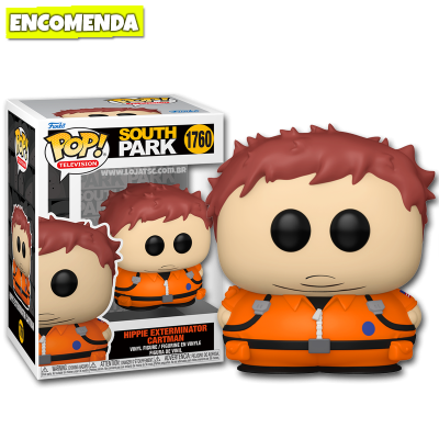PRÉ-VENDA: Funko Pop! South Park - Hippie Exterminator Cartman 1760