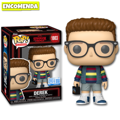 PRÉ-VENDA: Funko Pop! Stranger Things 5 - Derek 1803