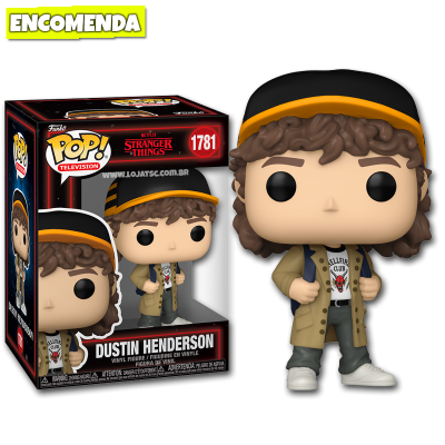 PRÉ-VENDA: Funko Pop! Stranger Things 5 - Dustin Henderson 1781