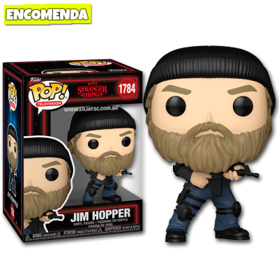 PRÉ-VENDA: Funko Pop! Stranger Things 5 - Jim Hopper 1784