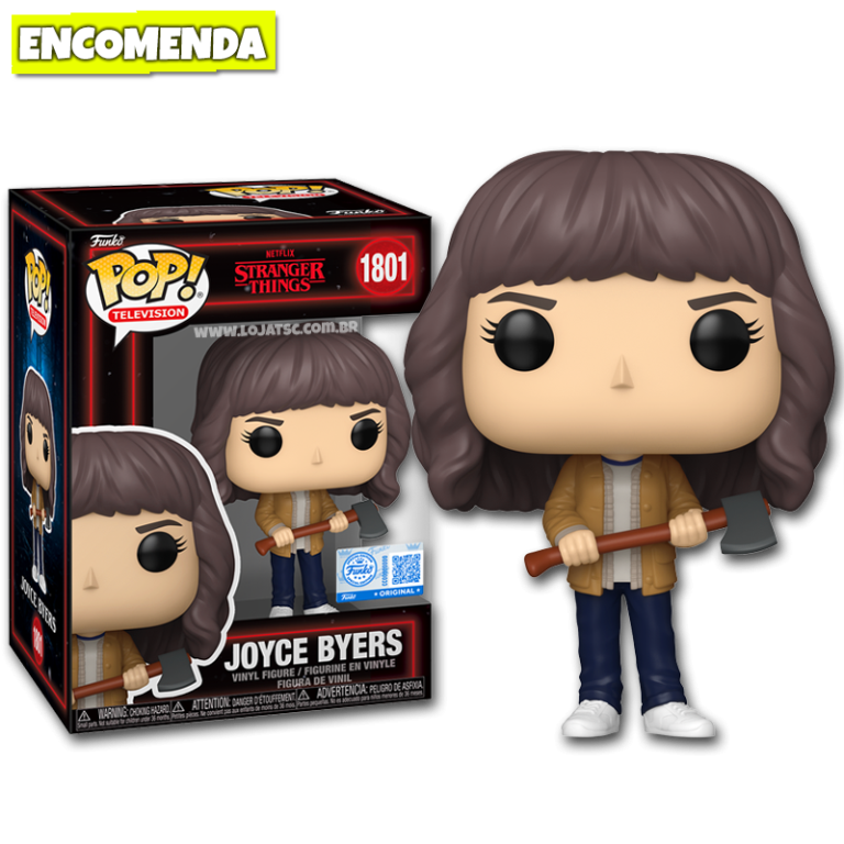 Stranger Things Funko Pop Background R Computer Funko Pop! Stranger Things 5 - Joyce Byers 1801 - Loja TSC