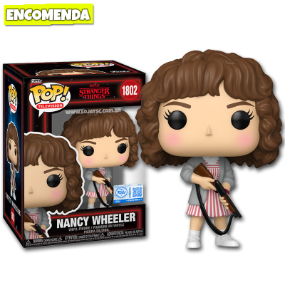 PRÉ-VENDA: Funko Pop! Stranger Things 5 - Nancy Wheeler 1802