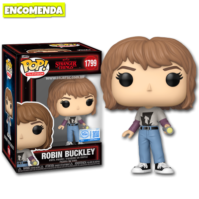 PRÉ-VENDA: Funko Pop! Stranger Things 5 - Robin Buckley 1799