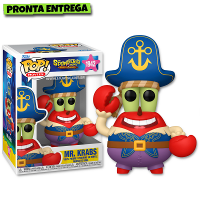 Funko Pop! The SpongeBob Movie: Search for SquarePants - Mr. Krabs 1942