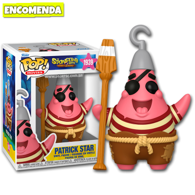 PRÉ-VENDA: Funko Pop! The SpongeBob Movie: Search for SquarePants - Patrick Star 1939