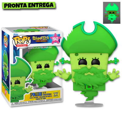 Funko Pop! The SpongeBob Movie: Search for SquarePants - SpongeBob as the Flying Dutchman 1943 GITD