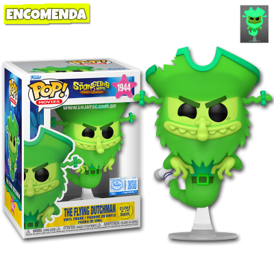 PRÉ-VENDA: Funko Pop! The SpongeBob Movie: Search for SquarePants - The Flying Dutchman 1944 GITD