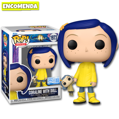 PRÉ-VENDA: Funko Pop! Coraline - Coraline with Doll 1973