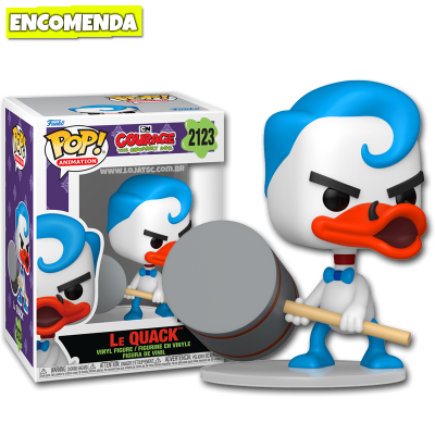 PRÉ-VENDA: Funko Pop! Courage The Cowardly Dog - Le Quack 2123
