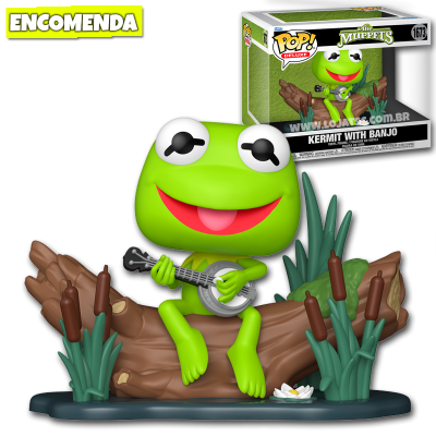PRÉ-VENDA: Funko Pop! Deluxe The Muppets - Kermit with Banjo 1673