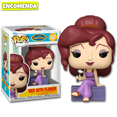 PRÉ-VENDA: Funko Pop! Hercules - Meg with Flower 1667