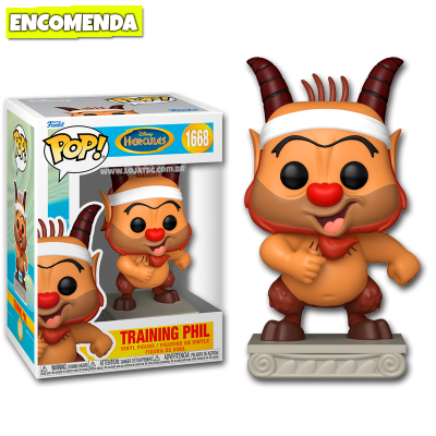 PRÉ-VENDA: Funko Pop! Hercules - Training Phil 1668