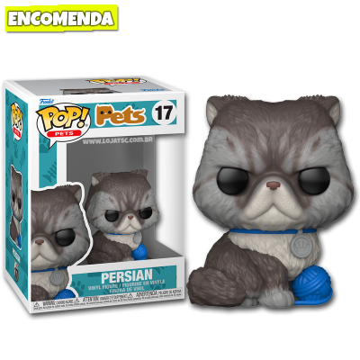 PRÉ-VENDA: Funko Pop! Pets Cat - Persian 17