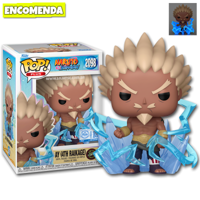 PRÉ-VENDA: Funko Pop! Plus Naruto Shippuden - Ay (4th Raikage) 2098 CHASE
