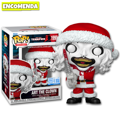 PRÉ-VENDA: Funko Pop! Terrifier 3 – Art the Clown 1990