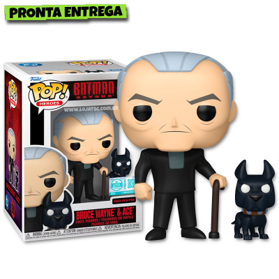 Funko Pop! Batman - Bruce Wayne & Ace 550