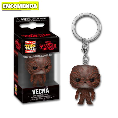 PRÉ-VENDA: Funko Pop! Chaveiro Stranger Things 5 - Vecna
