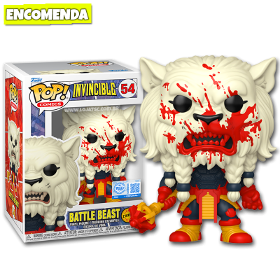 PRÉ-VENDA: Funko Pop! Invincible - Battle Beast 54 CHASE