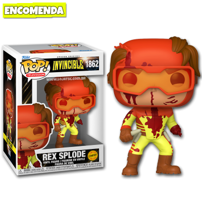 PRÉ-VENDA: Funko Pop! Invincible - Rex Splode 1862 CHASE
