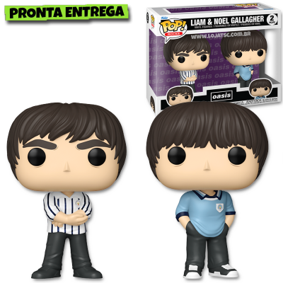 Funko Pop! Oasis - Liam & Noel Gallagher 2Pk
