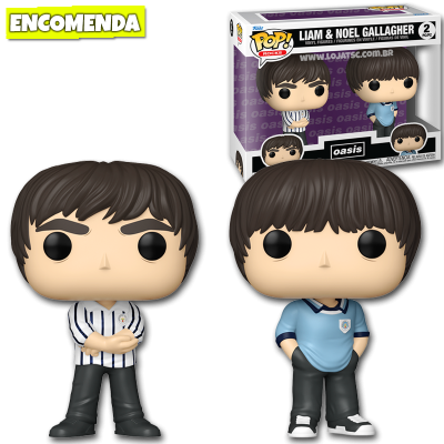 Funko Pop! Oasis - Liam & Noel Gallagher 2Pk