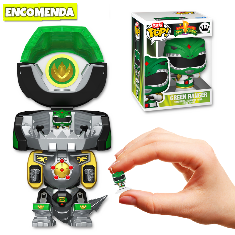 Funko Bitty Pop! Power Ranger Dragonzord With Green Ranger 2 Pack 2