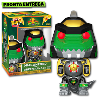 Funko Bitty Pop! Power Ranger Dragonzord With Green Ranger 2 Pack