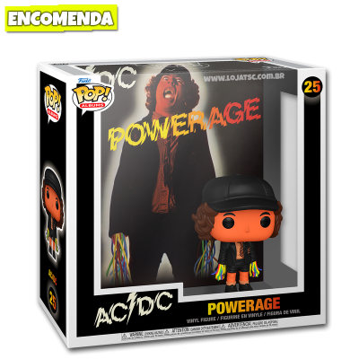 PRÉ-VENDA: Funko Pop! Albums AC/DC - Powerage 25