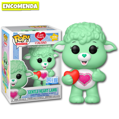 PRÉ-VENDA: Funko Pop! Care Bear Cousins - Gentle Heart Lamb 2176