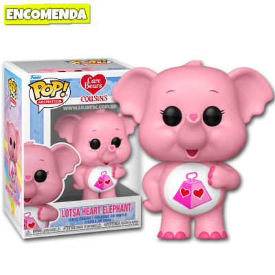 PRÉ-VENDA: Funko Pop! Care Bear Cousins - Lotsa Heart Elephant 2175