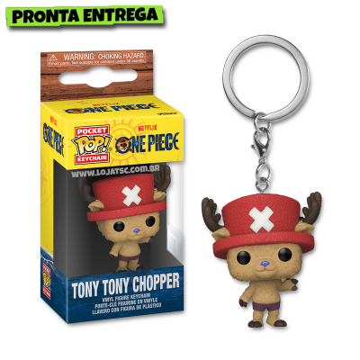 Funko Pop! Chaveiro One Piece Live Action - Tony Tony Chopper