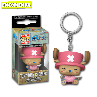 PRÉ-VENDA: Funko Pop! Chaveiro One Piece - Tony Tony Chopper